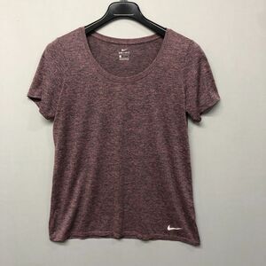 Nike Women Short Sleeve Active T-Shirt Tee Top Size Large M205 -20